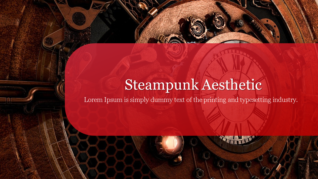 Steampunk Aesthetic
